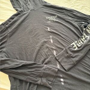 American Eagle Outfitters Charcoal Hoodie